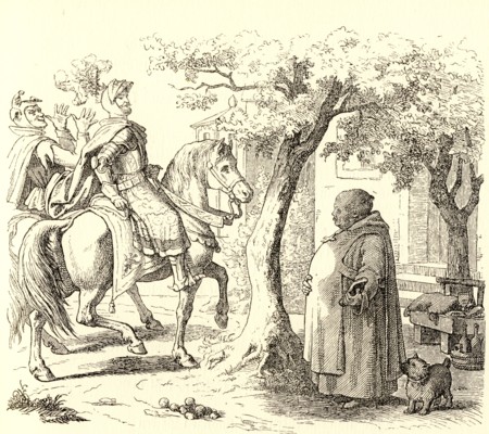 Gottfried August Brger, Der Kaiser und der Abt,Theobald von Oer
