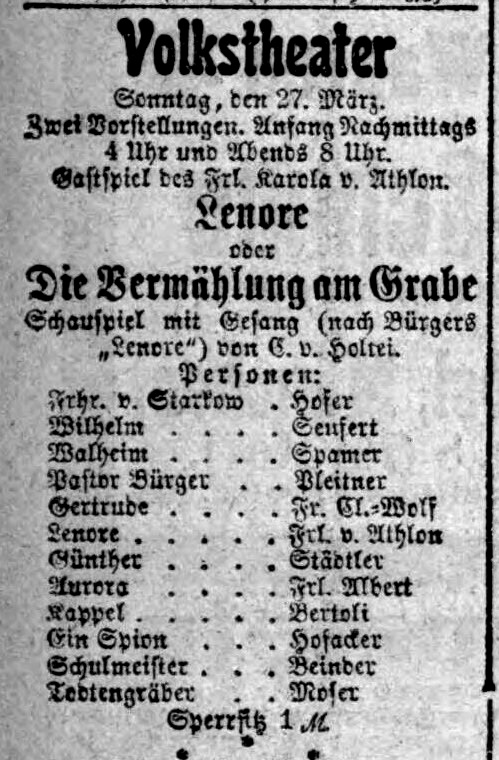 1898 Münchner neueste Nachrichten 28.03.
