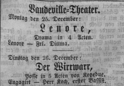 1854 Klnische Zeitung  25.12.