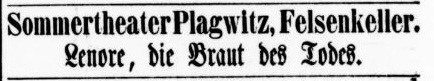 1881 Leipziger Tageblatt und Anzeiger 14 06
