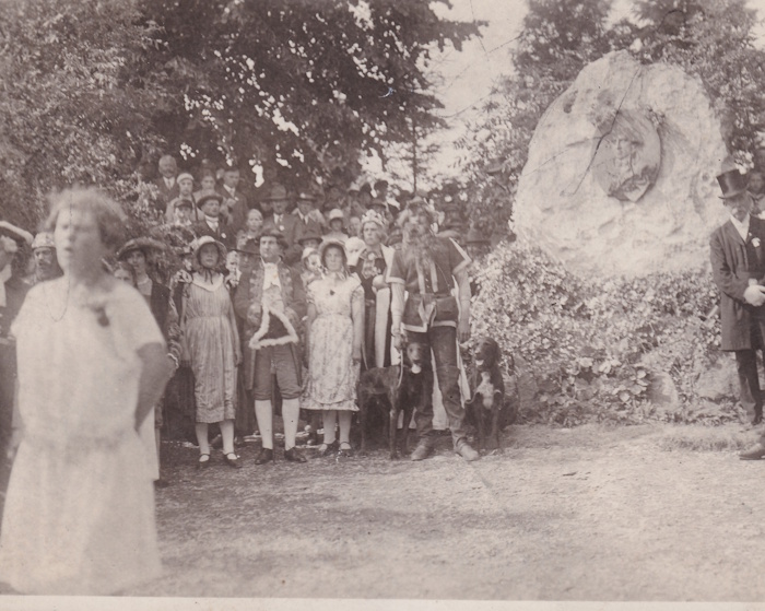 vor B�rgerdenkmal 1928 700