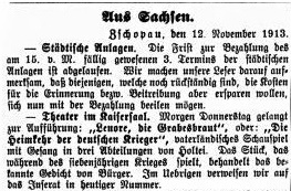 1913 Wochenblatt fr Zschopau und Umgegend 13 11