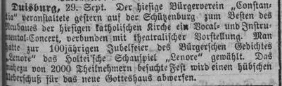 1873 Dsseldorfer Volksblatt 01.10.