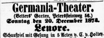 1874 Leipziger Tageblatt und Anzeiger 20 12