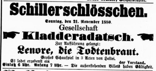 1880 Leipziger Tageblatt und Anzeiger 21 11