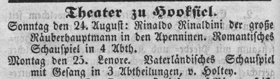 1845 Jeversches Wochenblatt  24.08.